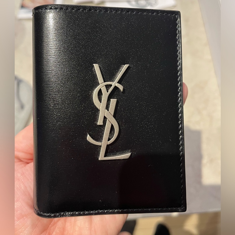 SAINT LAURENT Monogram Vertical Card Holder